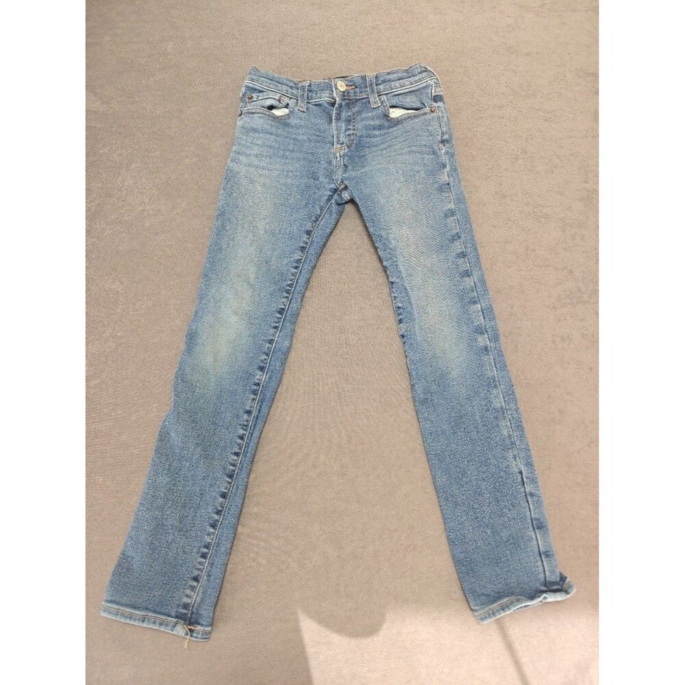 Gap Kids Youth Size 10 Stretch Skinny Jeans Blue Denim 10-11 Years 140cm